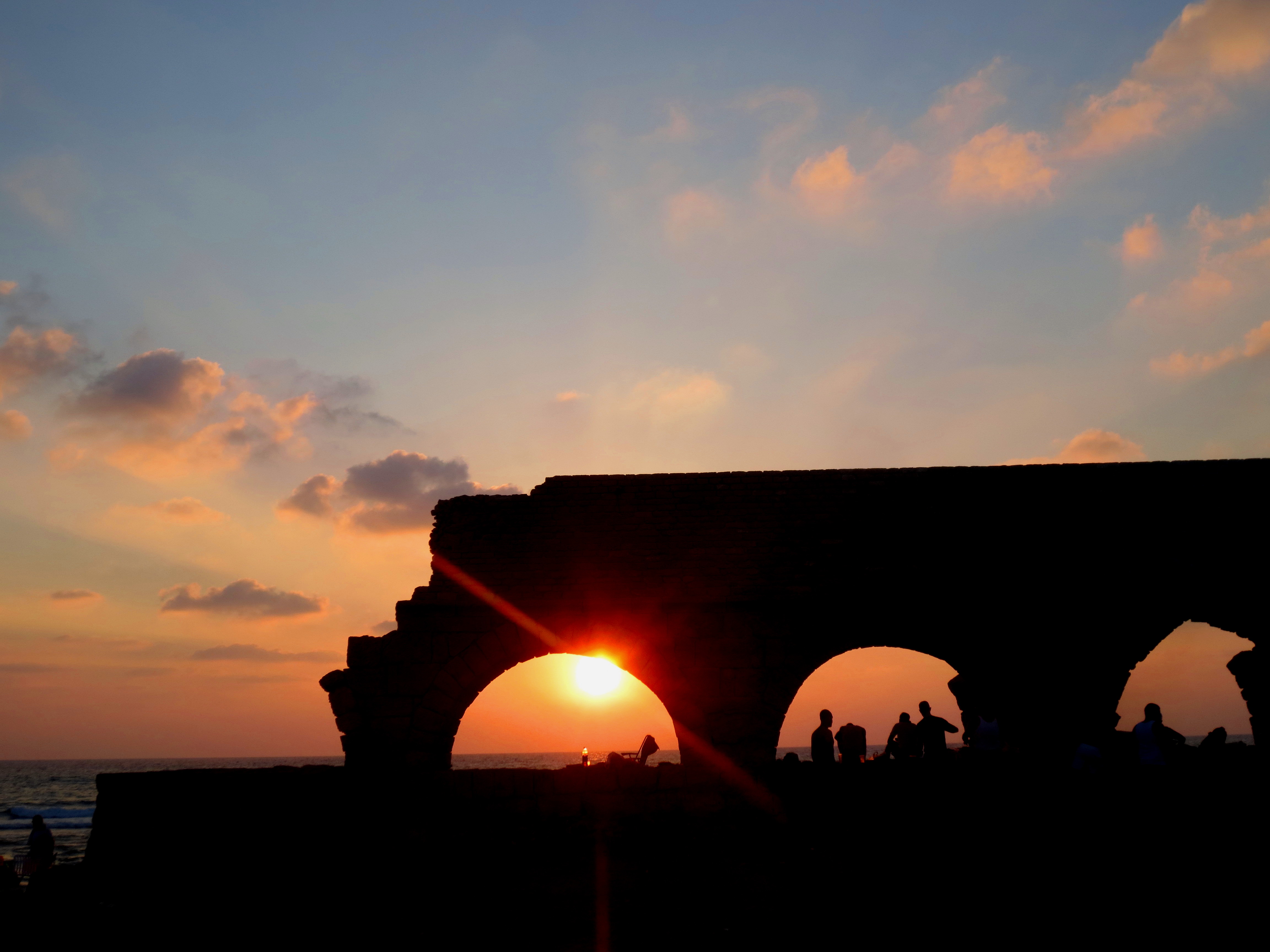 Roman Aqueduct Caesarea